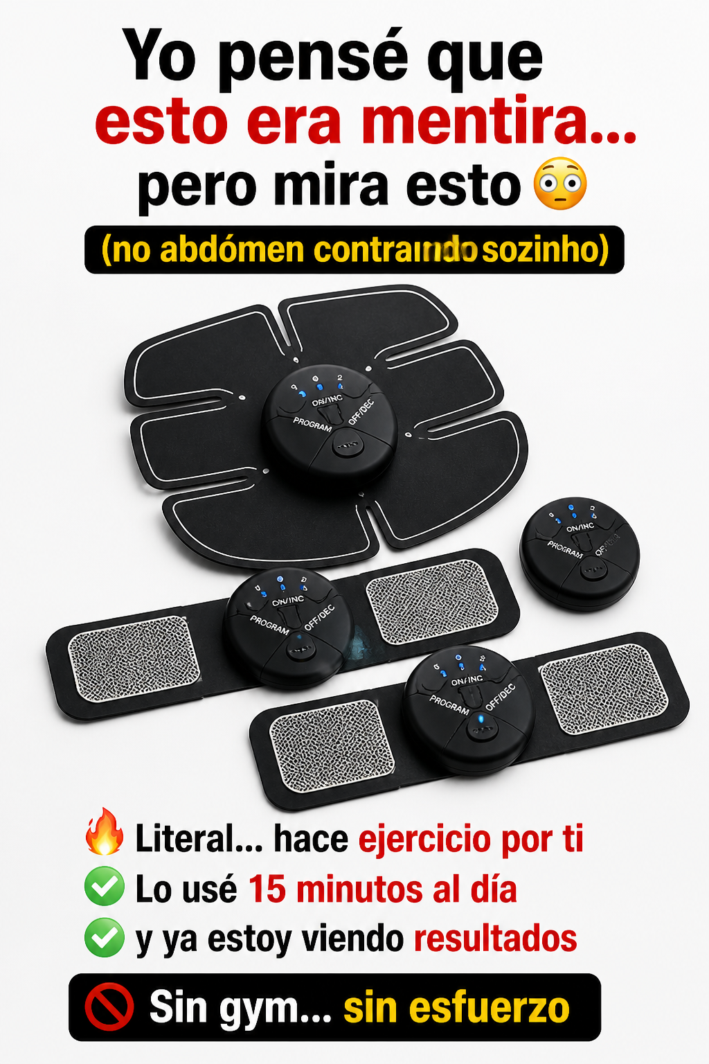 Ejercitador Muscular Abdominal